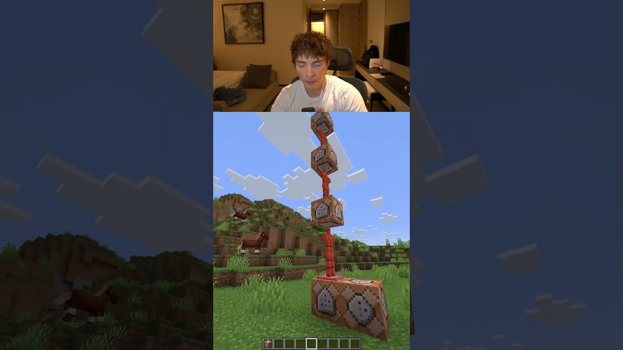 portal gun using ONE command block