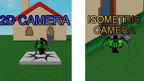How To Make 2D Camera, Isometric Camera In Roblox Studio | Turtorial