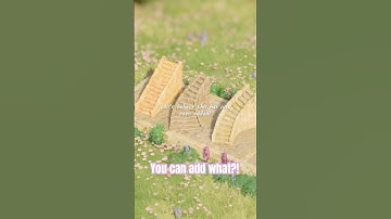 Add a banister to your stairs! #tinyglade