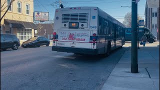 CTA 2007 New Flyer D40LF (1549) on Route 44 Wallace/Racine to Racine/87th