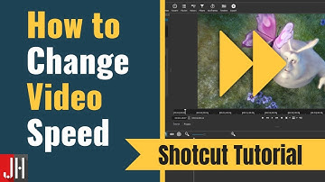 Changing the Speed of your Videos - Shotcut Tutorial