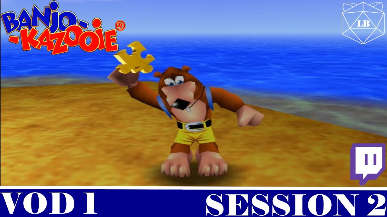 Banjo-Kazooie Twitch VOD 1 Session 2
