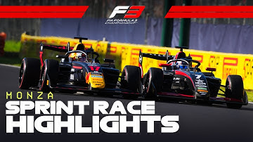 F3 Sprint Race Highlights | 2025 Italian Grand Prix