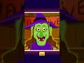 Teehee Town - Spooky Witch Face #shorts #skeletons #kidssongs #spooky