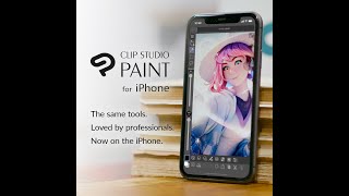 Clip Studio Paint for iPhone Out Now!