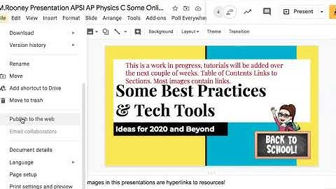 Adding Google Slides to Canvas (myMCPS Classroom)