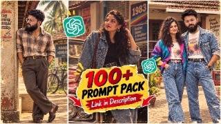 Trending 80s Look Photo Editing Prompt | Viral 80s Look AI Photo Editing ChatGPT Prompt screenshot 4