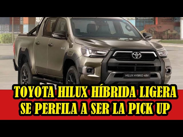 Mini Hilux? Toyota tiene intenciones de desarrollar una pick up