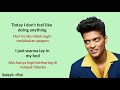 Download Lagu The Lazy Song - Bruno Mars (Lirik Lagu Terjemahan)