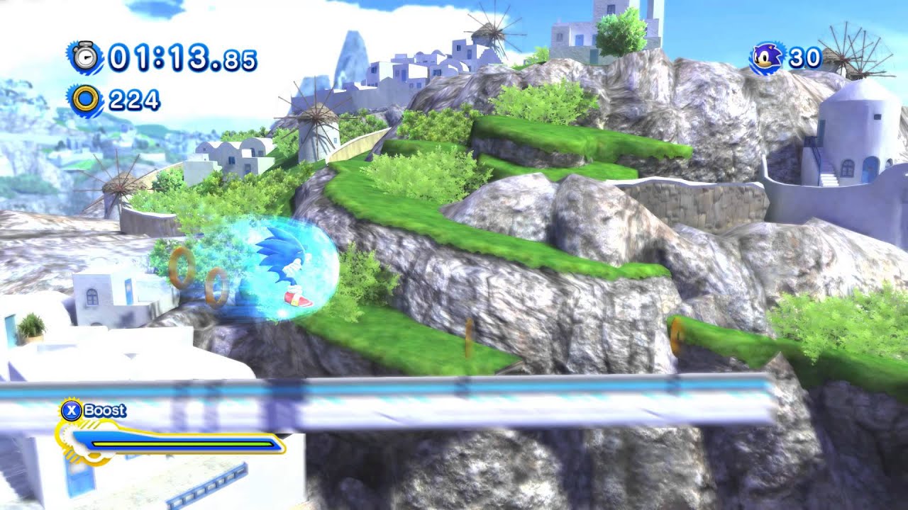 Sonic Generations (Sonic GMI) Unleashed Mod - Apotos Day - 1080p HD