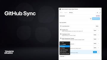 Github Sync with Tokens Studio for Figma