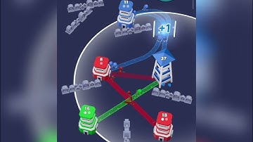 Tower War - Tactical Conquest - Gameplay Walkthrough Part 1 All Levels 1-7 (Android, ios)