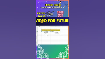 Still counting characters manually? Try this Excel trick 👀