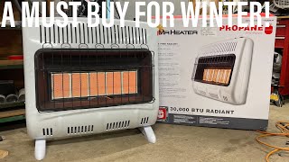 Mr Heater 30k BTU tool review