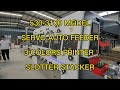 5303100 model auto servo feeder 3 colors printer slotter stacker high grade carton machine