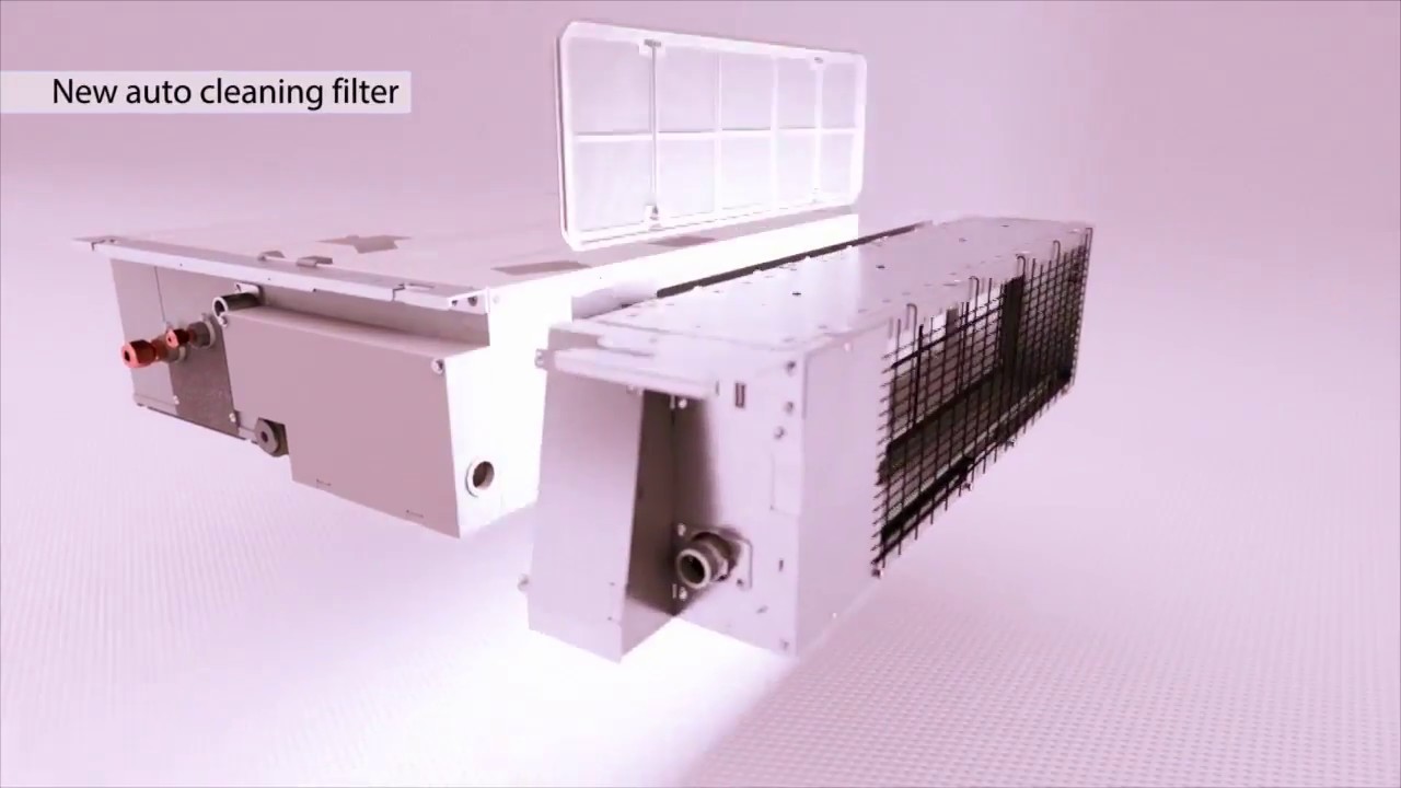Nettoyage automatique filtre gainable daikin 