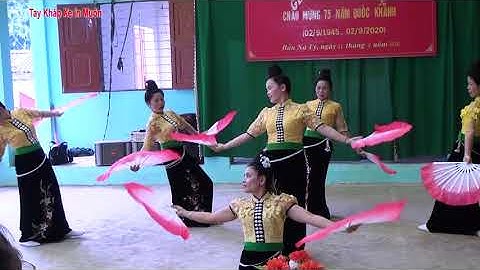 Múa Cánh Bướm Mùa Xuân. ĐVN Chi Hội Phụ Nữ Bản Bản Nà Tý, Thôm Mòn, Thuận Châu, Sơn La