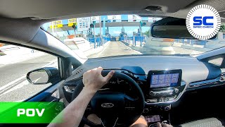 Ford Fiesta 1.1 Ti-VCT POV Test Drive on ROAD