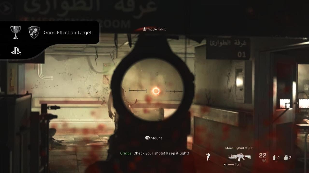 Call of Duty: Modern Warfare Good Effect of Target