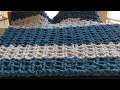 How to hand knit a chunky blanket using the Ribbing stitch