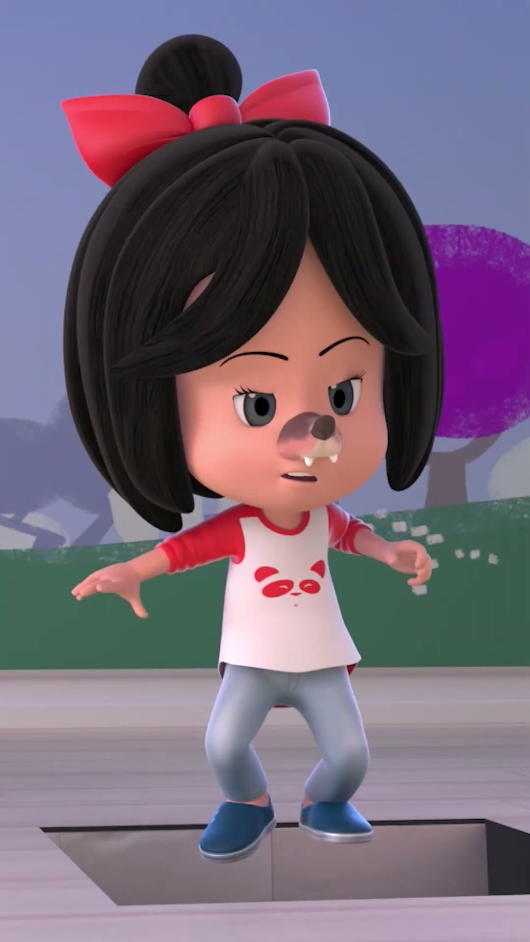 ¡Cinco lobitos tenía la loba! ? #CleoyCuquín #Cuquin