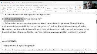 11- Birinci Söz Ondördüncü (Lem'anın İkinci Makamı) Neml 29-30. Ayet, (16 Ocak 2026)