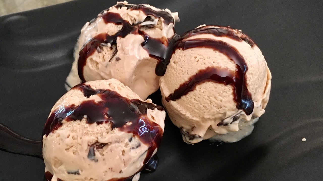 Creamy Coffee Ice Cream with Chocolaty Twist | Only 4 Ingredients | Easy Homemade Ice Cream | | Anyone Can Cook with Dr.Alisha