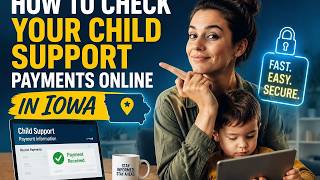 How to check your child support payments online in Iowa