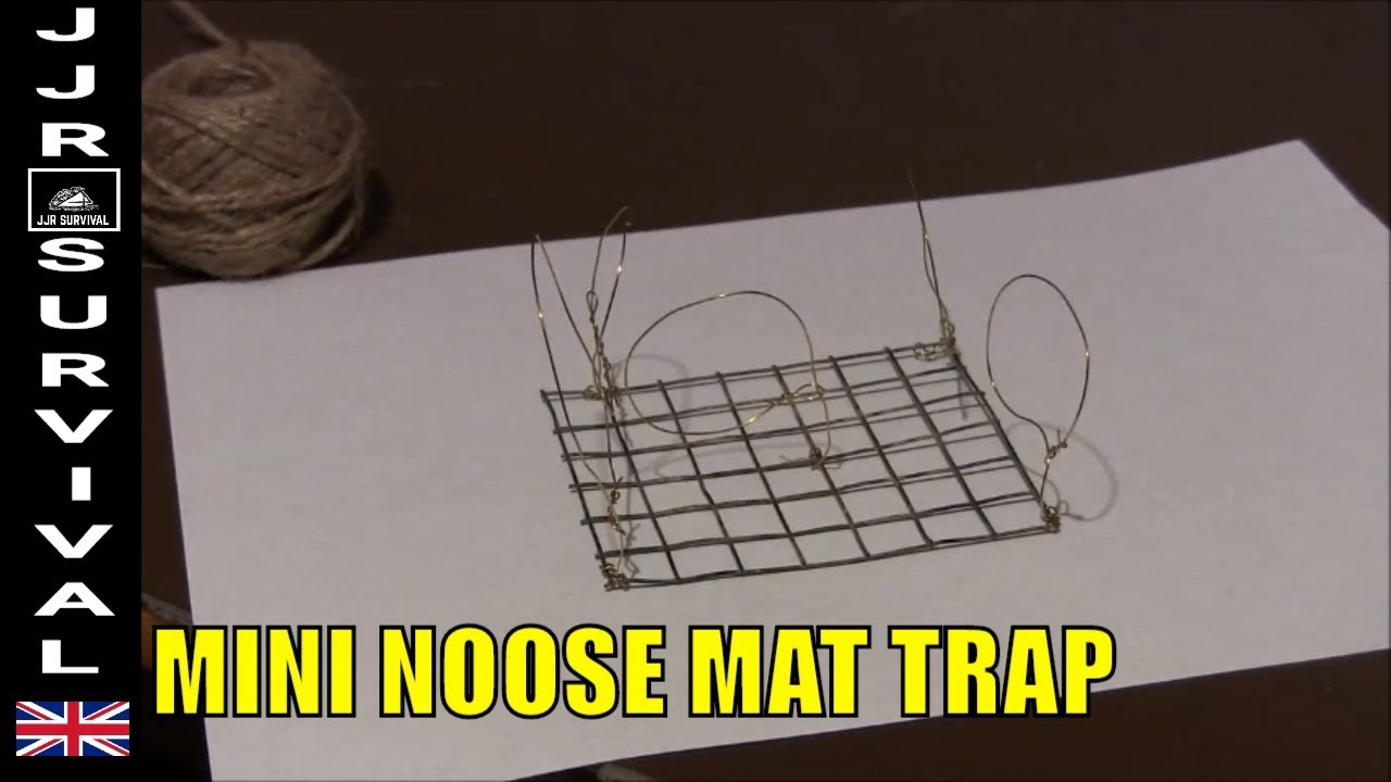how to make a snare noose how to make a snare noose