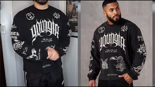 YoungLA BMF Men's Long Sleeve 8046 (try-on)