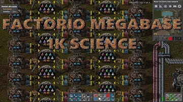 Factorio 0.16 - 1K Science (Finally)
