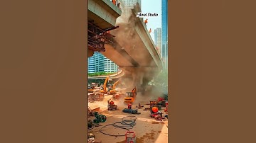 “Bridge Collapse Disaster 😱 | Massive Flyover Failure in City #Disaster #EngineeringFails”