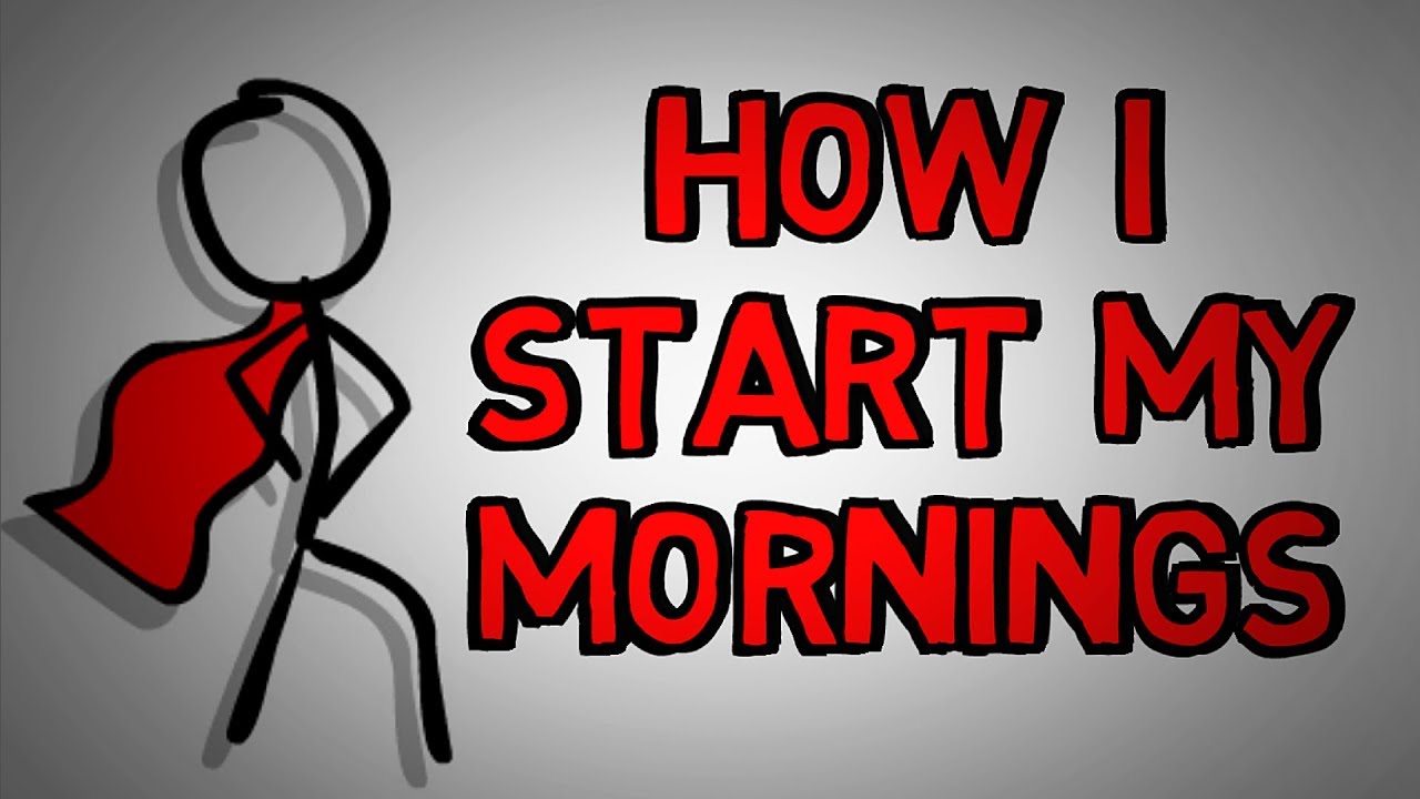 Morning Routine For Productivity   How I Start My Mornings animated