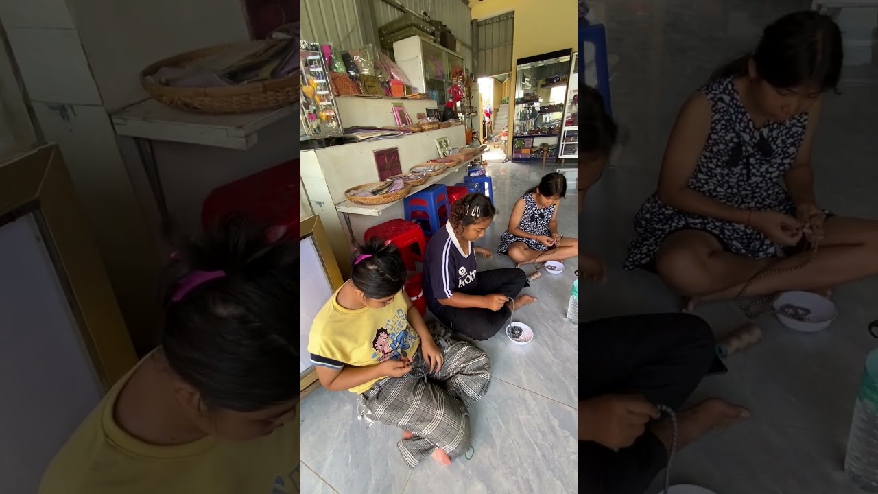 New students at CHA for young women with disabilities and vulnerabilities in Phnom Penh