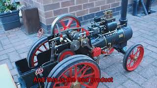 Steaming, 2 inch scale Minnie