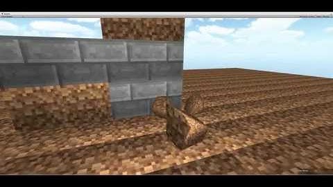 Unity Minecraft like game