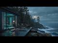 LIVE Stormy Rain at Cozy Ocean House 🌧️ Lighthouse Ambience ASMR for Deep Sleep & Relaxation #sleep