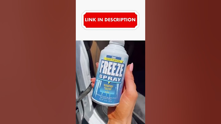 Multi Purpose Freeze Spray