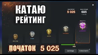 WOT Blitz Катаю рейтинг на твінку ( спілкуємось ) Набір в Український клан !