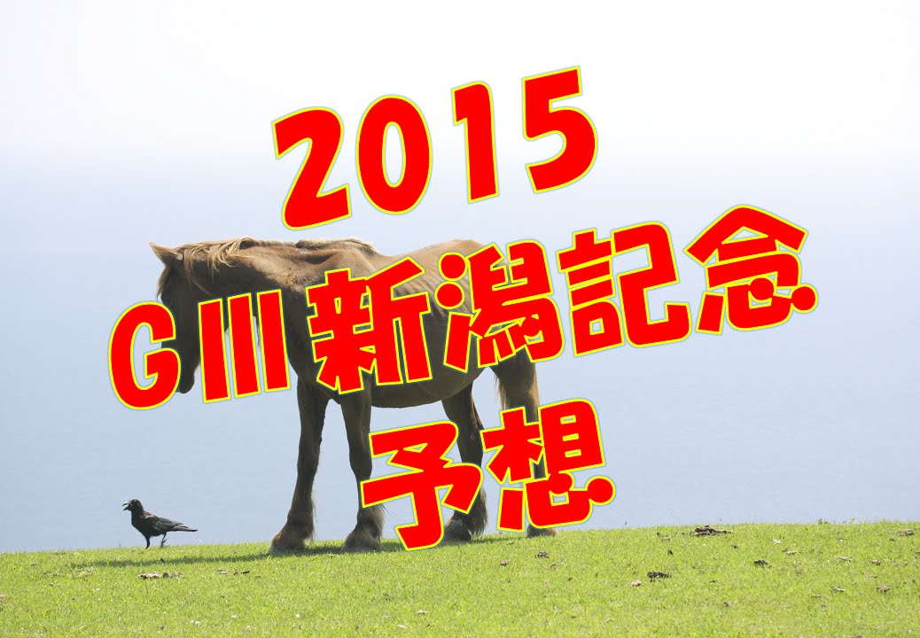 競馬 新潟記念 予想 アヴニールマルシェで鉄板 Youtube