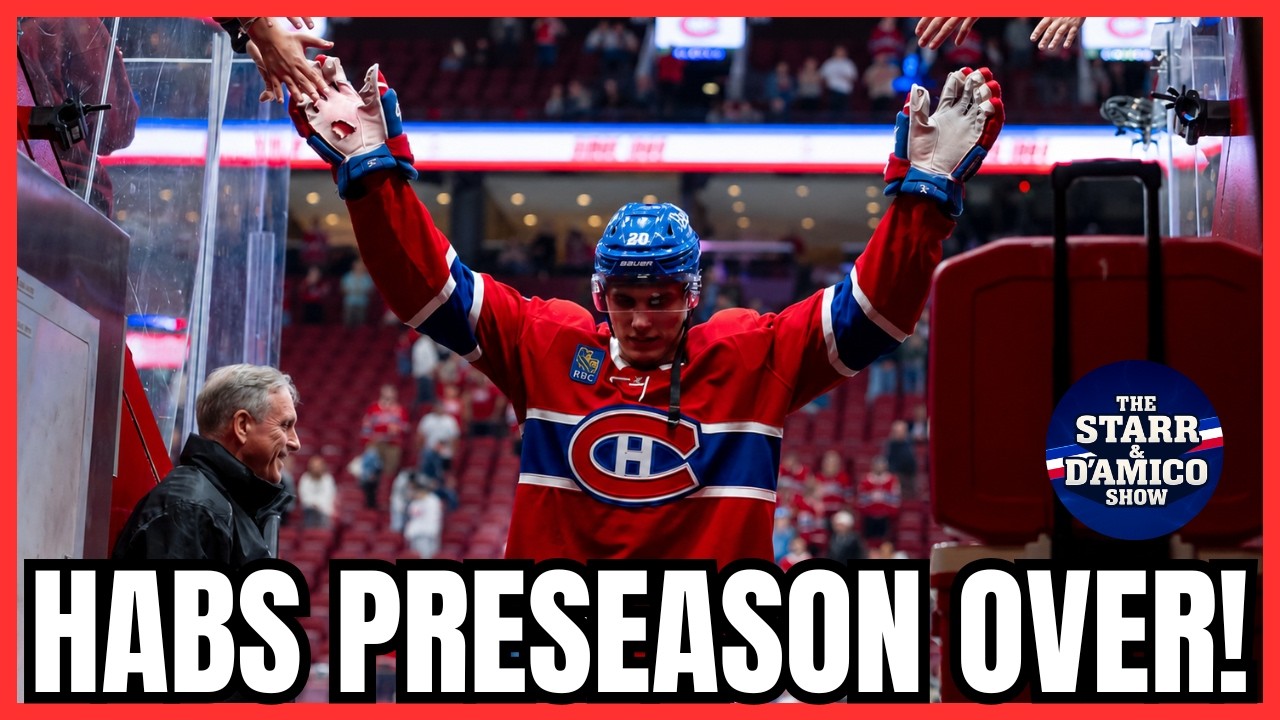 Habs Preseason Is OVER! What Did We Learn? | LIVE Reaction