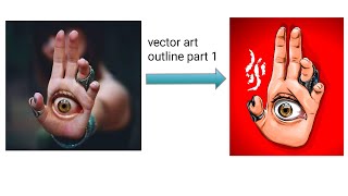 vector art outline part-1...