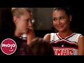 Top 10 Times the Glee Cast Broke That Were Left in the Show