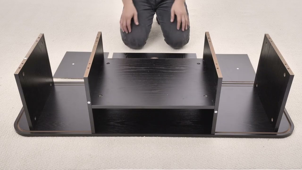 Tambour TV Stand for TVs Up to 55" Assembly Instructions