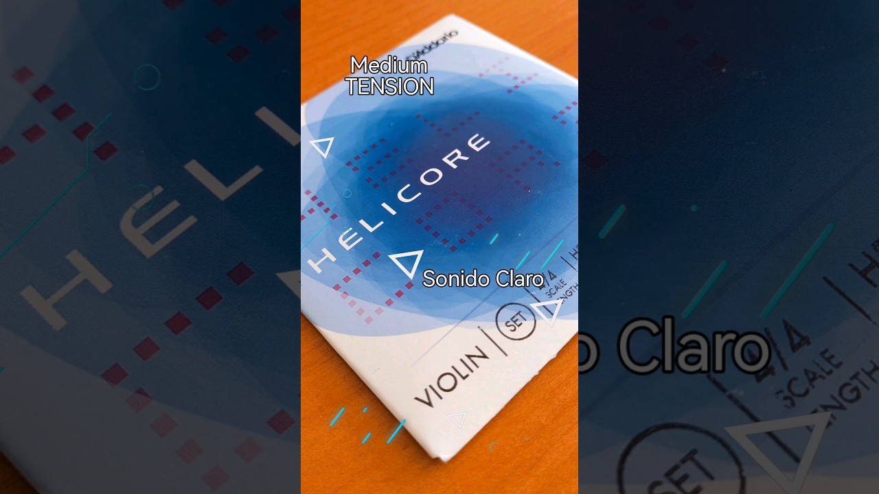 ¡Llegaron! Set de cuerdas 4/4 Helicore para 