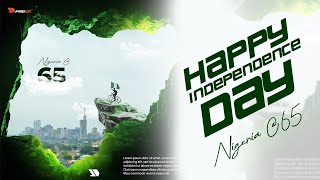 How to Design a Nigerian Independence Day Flyer in Photoshop ✨ screenshot 2