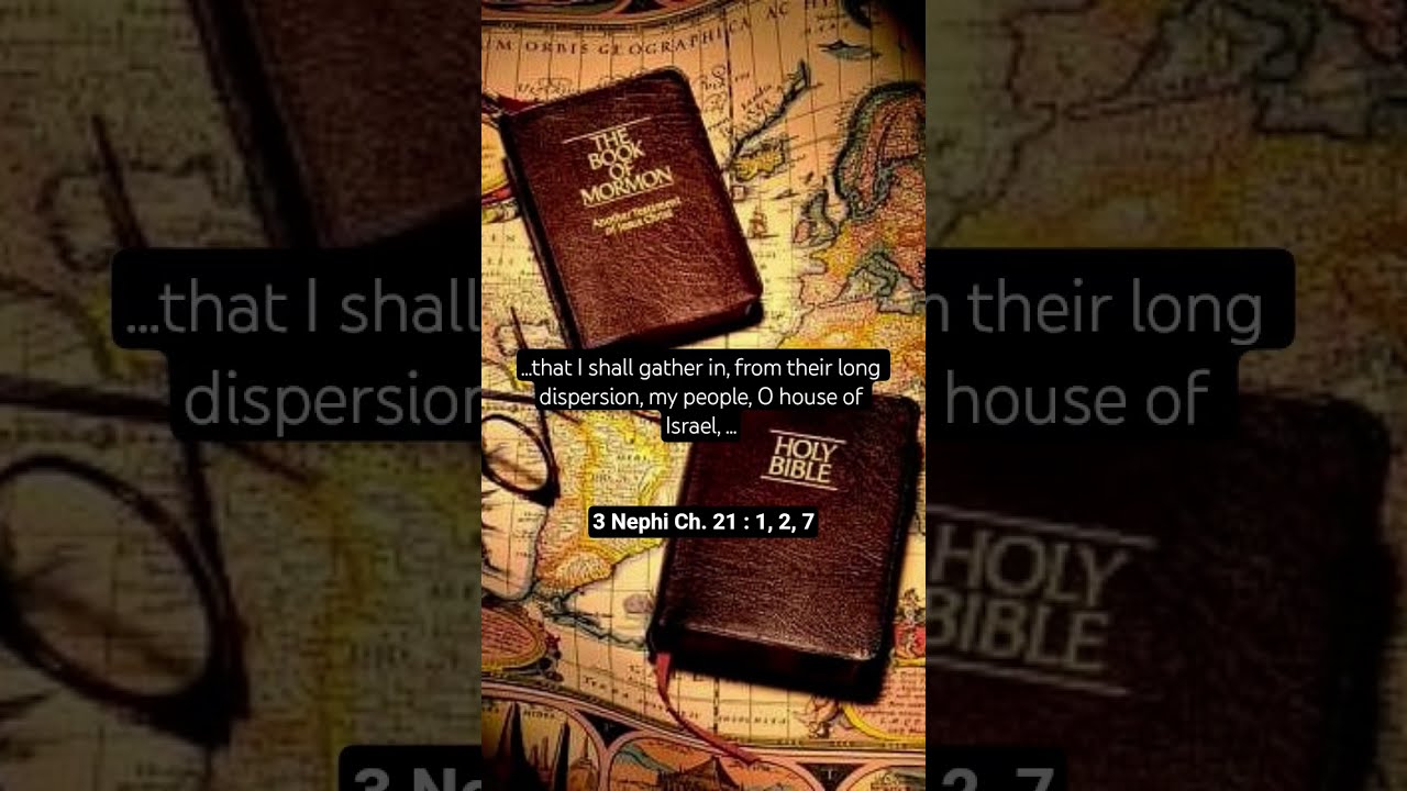 I Give Unto You A Sign Book Of Mormon