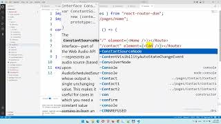 Implement Nested Routes in React TypeScript