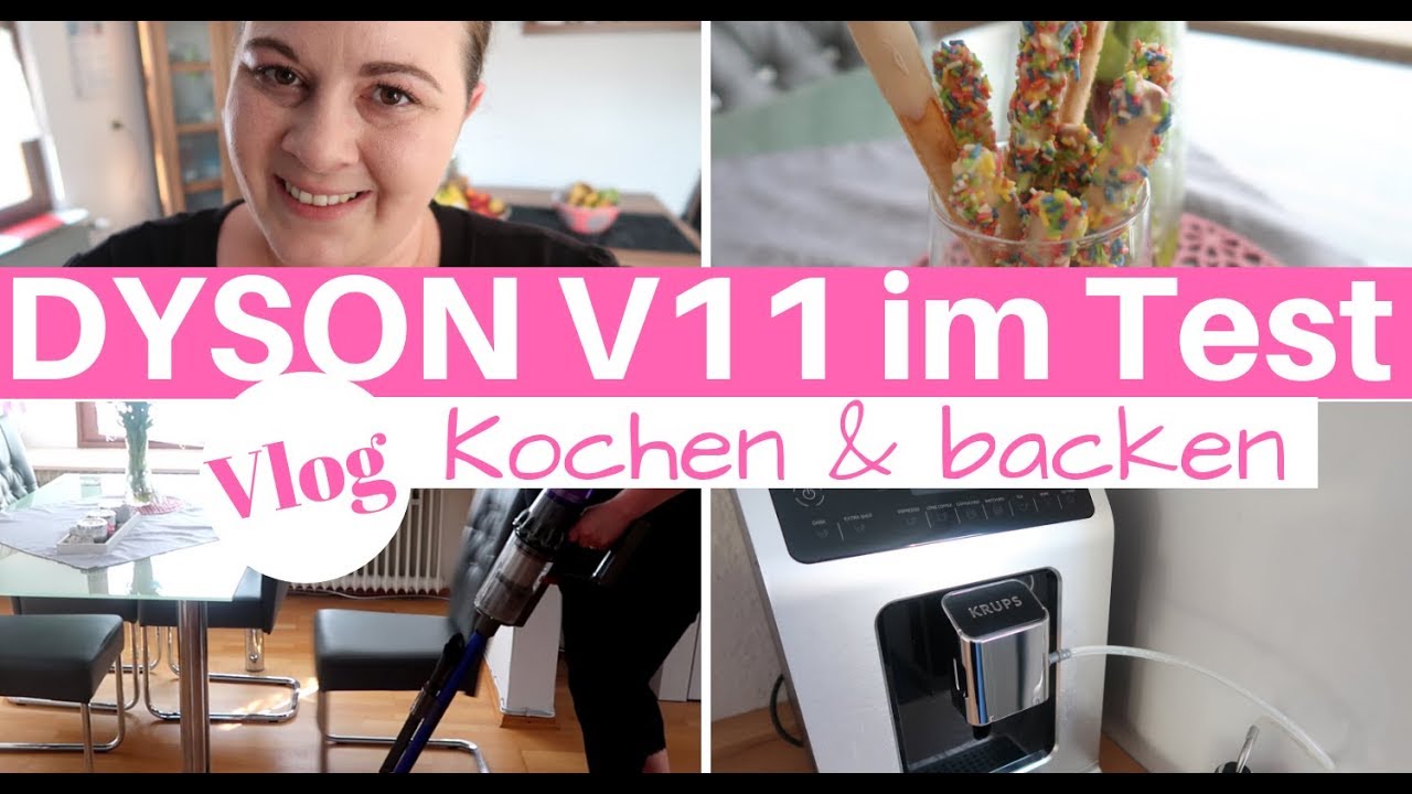 DYSON V11 ABSOLUTLE IM TEST| Kochen & Backen| Neue Haushaltsprodukte| Mama Alltag|Fräulein Jasmin
