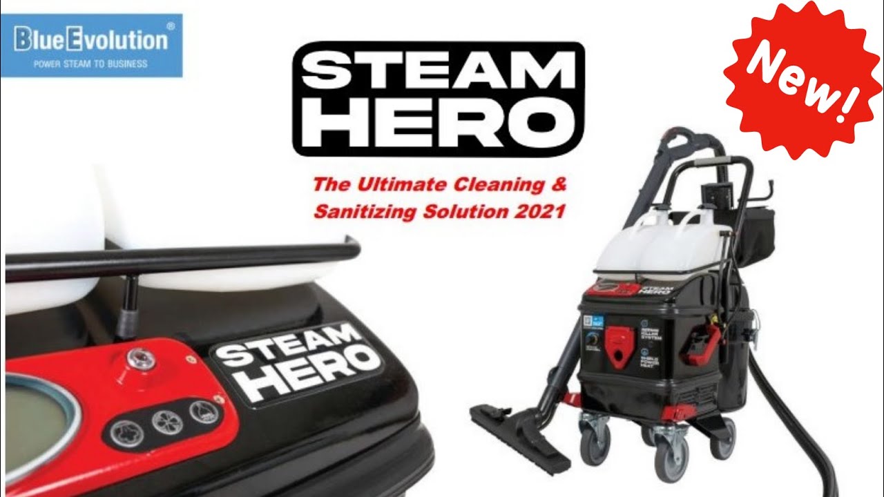 Powerful New SteamHero Dry Steam Cleaning machine now in South Africa